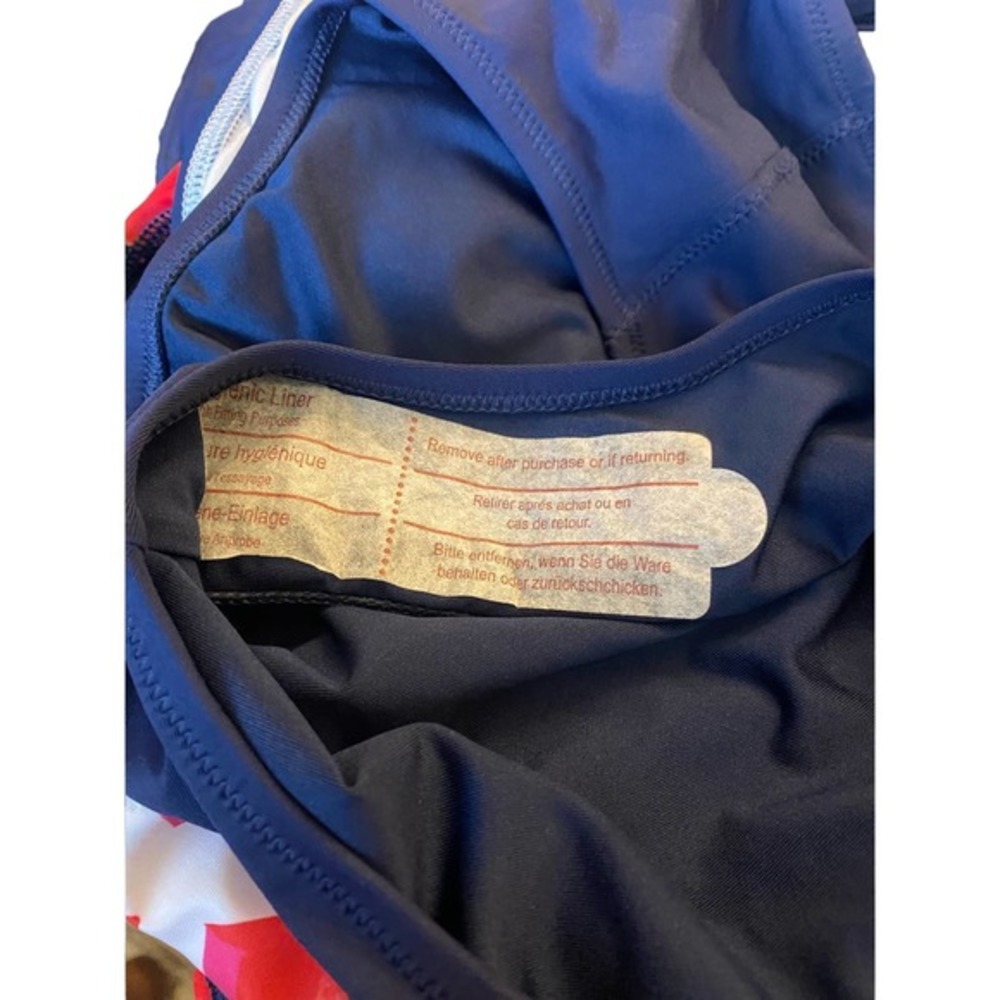 New w tags! Land’s End women’s 4-piece swim set bathing suit size 6 Med bikini - Picture 8 of 8